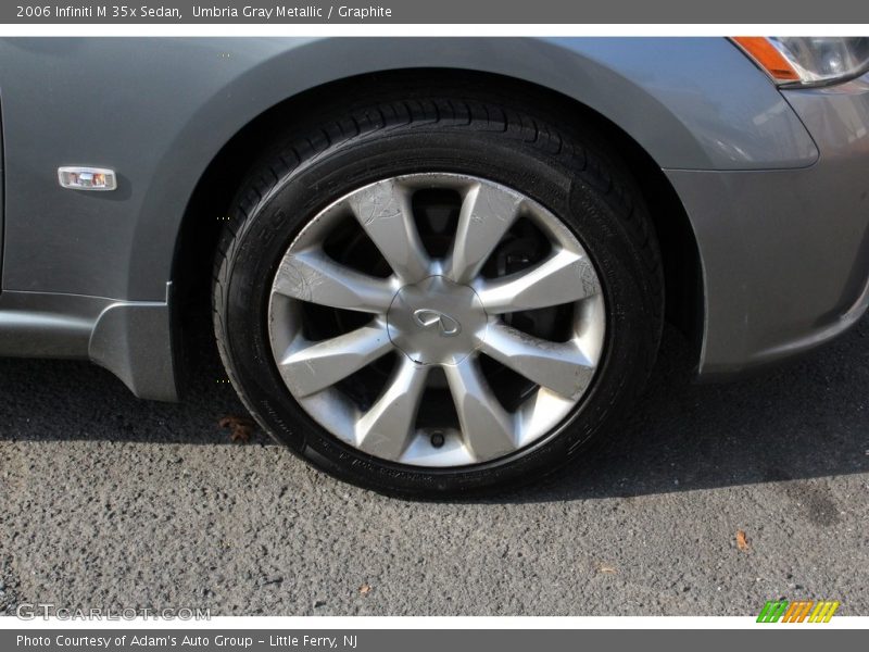 Umbria Gray Metallic / Graphite 2006 Infiniti M 35x Sedan