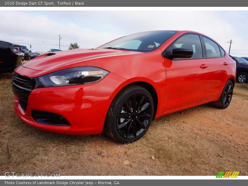 Front 3/4 View of 2016 Dart GT Sport