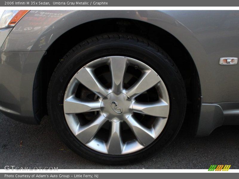 Umbria Gray Metallic / Graphite 2006 Infiniti M 35x Sedan