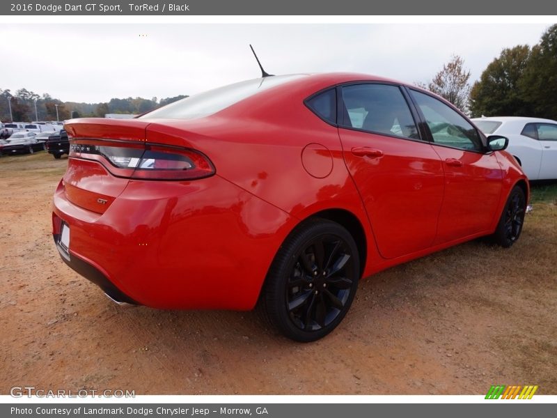 TorRed / Black 2016 Dodge Dart GT Sport