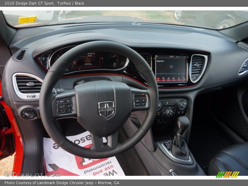 TorRed / Black 2016 Dodge Dart GT Sport