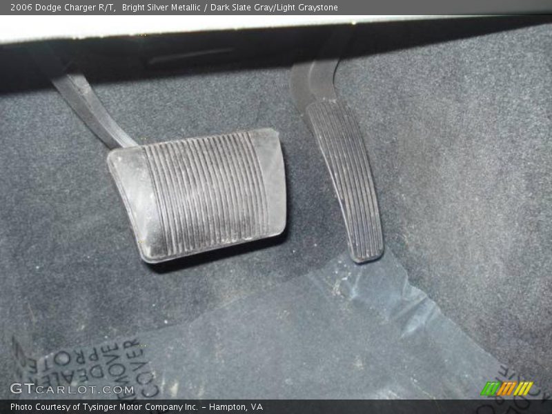 Bright Silver Metallic / Dark Slate Gray/Light Graystone 2006 Dodge Charger R/T