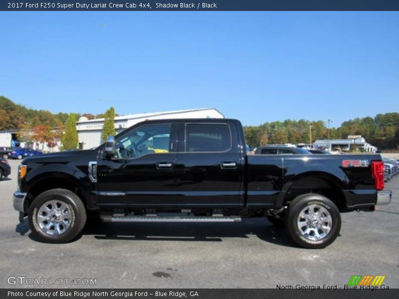 Shadow Black / Black 2017 Ford F250 Super Duty Lariat Crew Cab 4x4