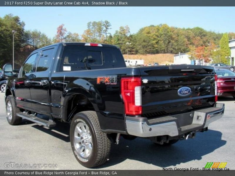 Shadow Black / Black 2017 Ford F250 Super Duty Lariat Crew Cab 4x4