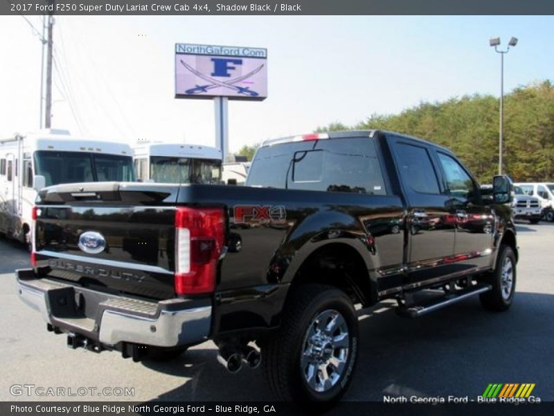 Shadow Black / Black 2017 Ford F250 Super Duty Lariat Crew Cab 4x4