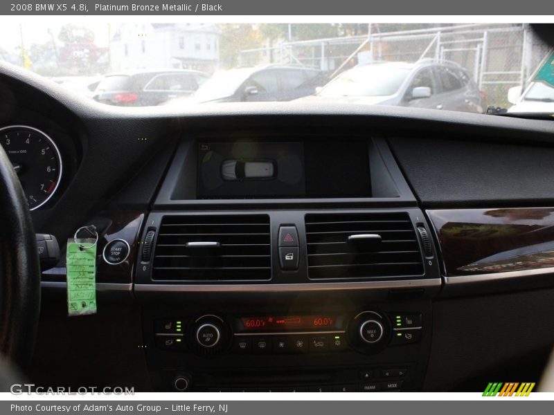 Platinum Bronze Metallic / Black 2008 BMW X5 4.8i