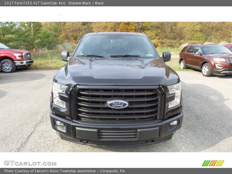 Shadow Black / Black 2017 Ford F150 XLT SuperCab 4x4