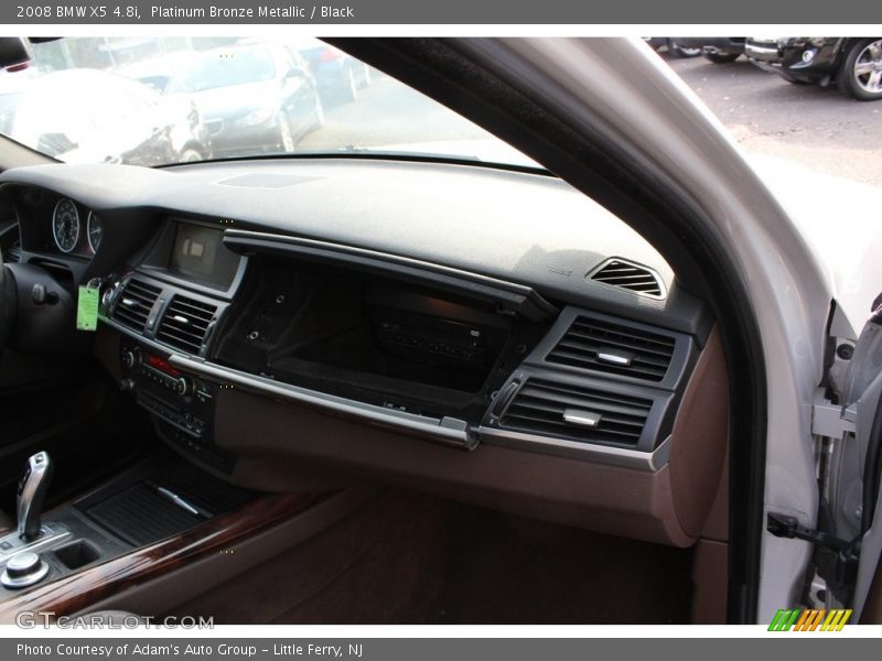 Platinum Bronze Metallic / Black 2008 BMW X5 4.8i