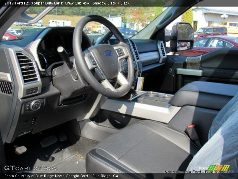 Shadow Black / Black 2017 Ford F250 Super Duty Lariat Crew Cab 4x4