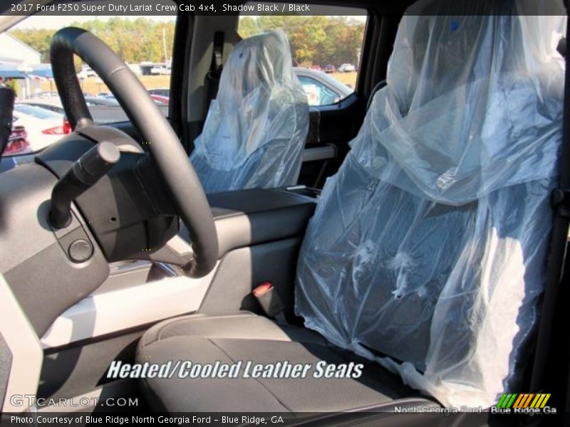 Shadow Black / Black 2017 Ford F250 Super Duty Lariat Crew Cab 4x4