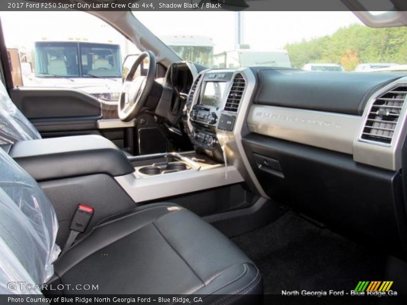 Shadow Black / Black 2017 Ford F250 Super Duty Lariat Crew Cab 4x4