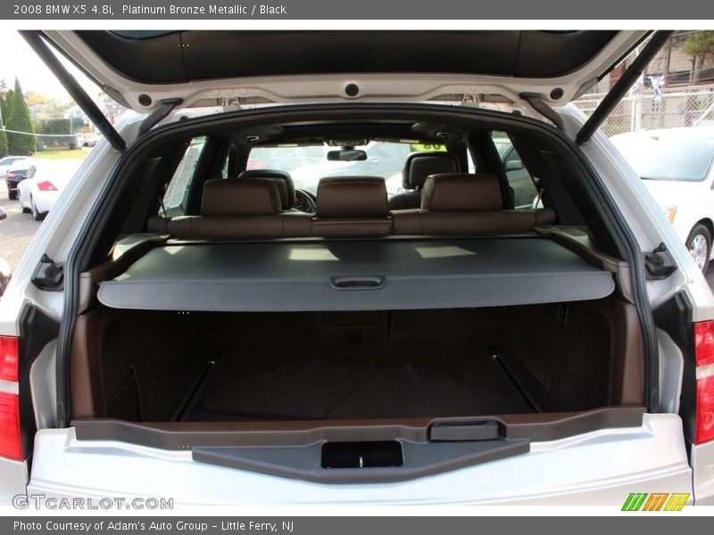 Platinum Bronze Metallic / Black 2008 BMW X5 4.8i