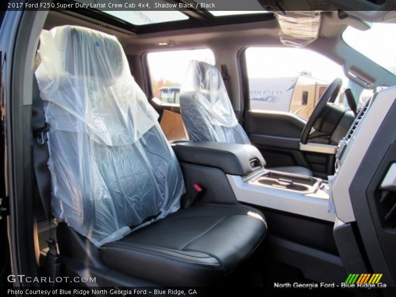 Shadow Black / Black 2017 Ford F250 Super Duty Lariat Crew Cab 4x4