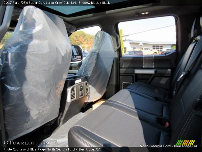 Shadow Black / Black 2017 Ford F250 Super Duty Lariat Crew Cab 4x4