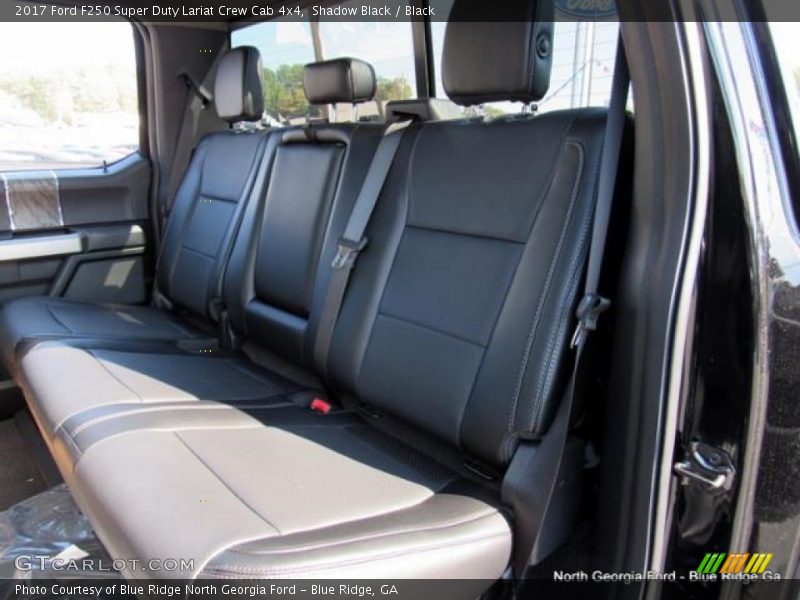 Shadow Black / Black 2017 Ford F250 Super Duty Lariat Crew Cab 4x4
