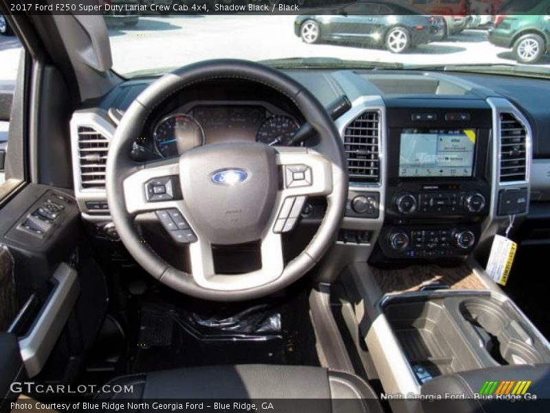 Shadow Black / Black 2017 Ford F250 Super Duty Lariat Crew Cab 4x4