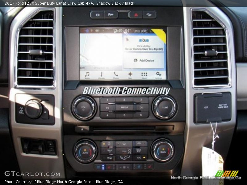 Shadow Black / Black 2017 Ford F250 Super Duty Lariat Crew Cab 4x4