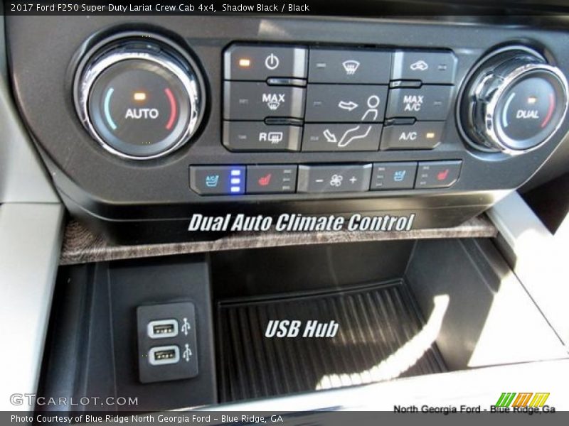 Shadow Black / Black 2017 Ford F250 Super Duty Lariat Crew Cab 4x4