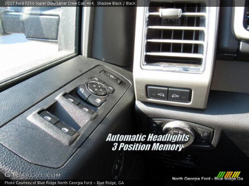 Shadow Black / Black 2017 Ford F250 Super Duty Lariat Crew Cab 4x4