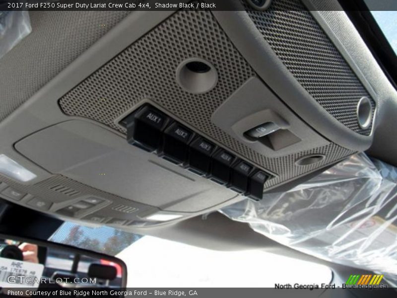 Shadow Black / Black 2017 Ford F250 Super Duty Lariat Crew Cab 4x4