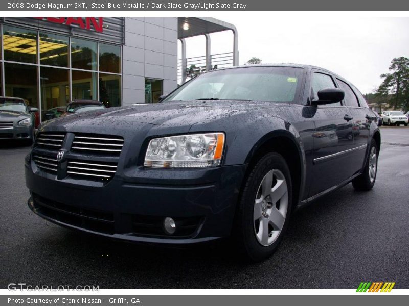 Steel Blue Metallic / Dark Slate Gray/Light Slate Gray 2008 Dodge Magnum SXT