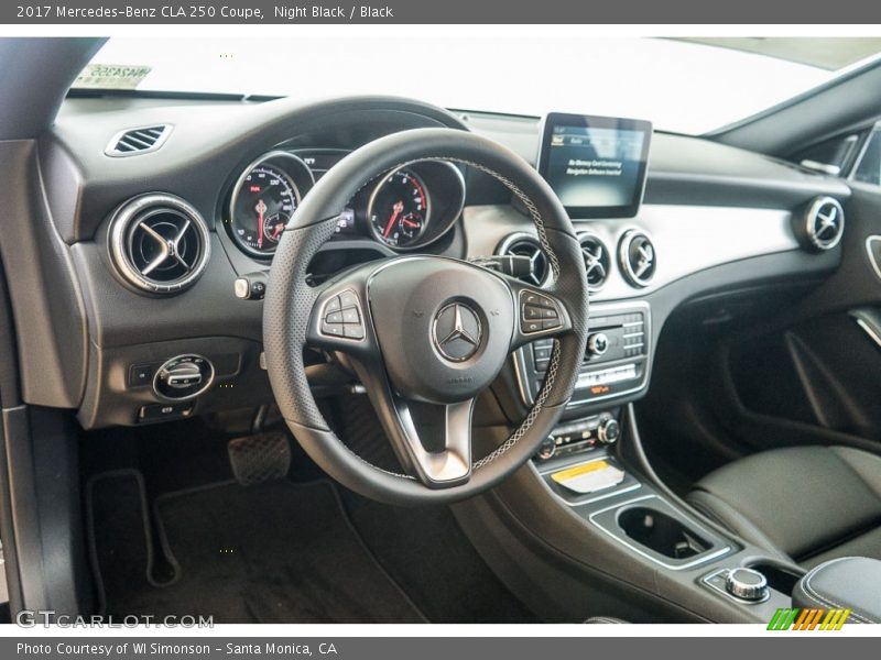 Night Black / Black 2017 Mercedes-Benz CLA 250 Coupe