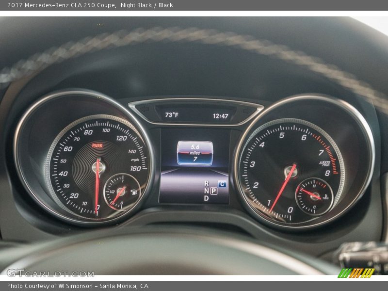 Night Black / Black 2017 Mercedes-Benz CLA 250 Coupe