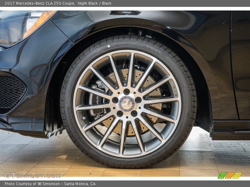 Night Black / Black 2017 Mercedes-Benz CLA 250 Coupe