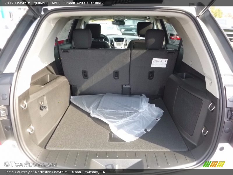 Summit White / Jet Black 2017 Chevrolet Equinox LT AWD