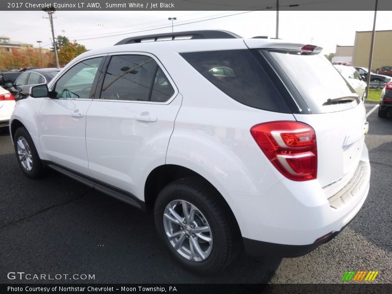 Summit White / Jet Black 2017 Chevrolet Equinox LT AWD