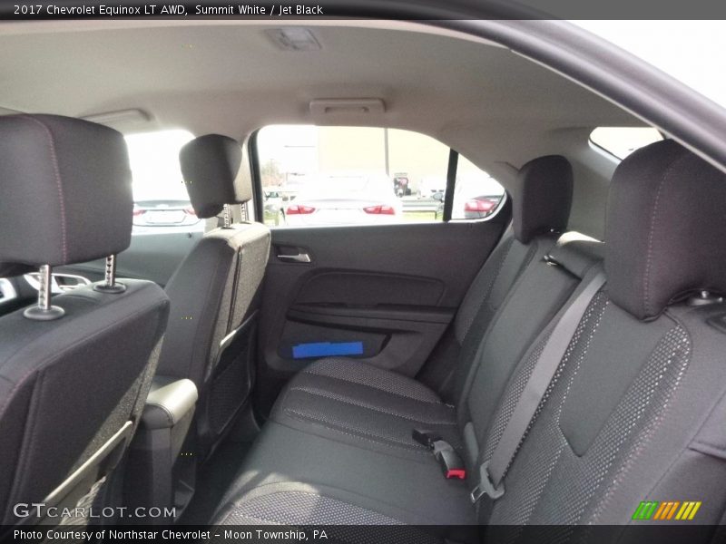 Summit White / Jet Black 2017 Chevrolet Equinox LT AWD