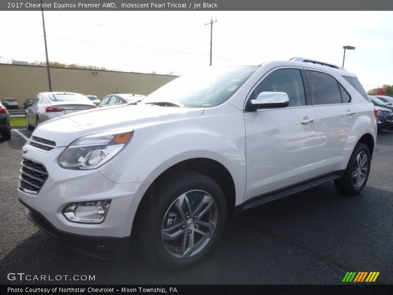 Iridescent Pearl Tricoat / Jet Black 2017 Chevrolet Equinox Premier AWD