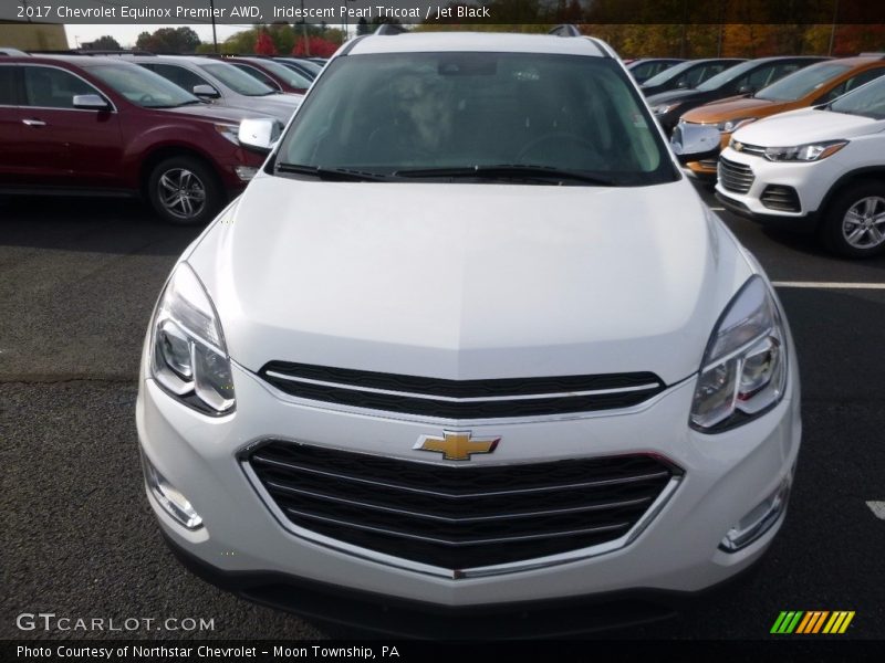 Iridescent Pearl Tricoat / Jet Black 2017 Chevrolet Equinox Premier AWD