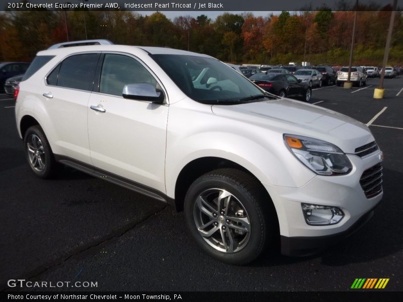 Iridescent Pearl Tricoat / Jet Black 2017 Chevrolet Equinox Premier AWD