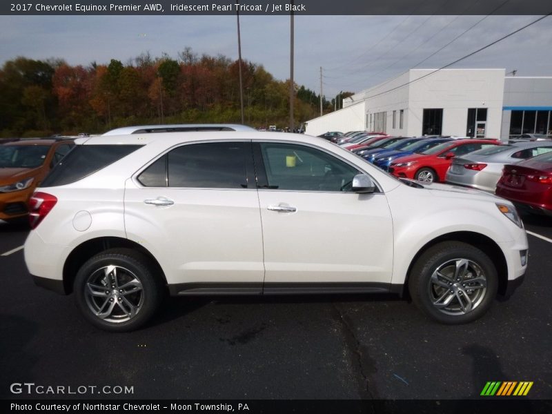 Iridescent Pearl Tricoat / Jet Black 2017 Chevrolet Equinox Premier AWD