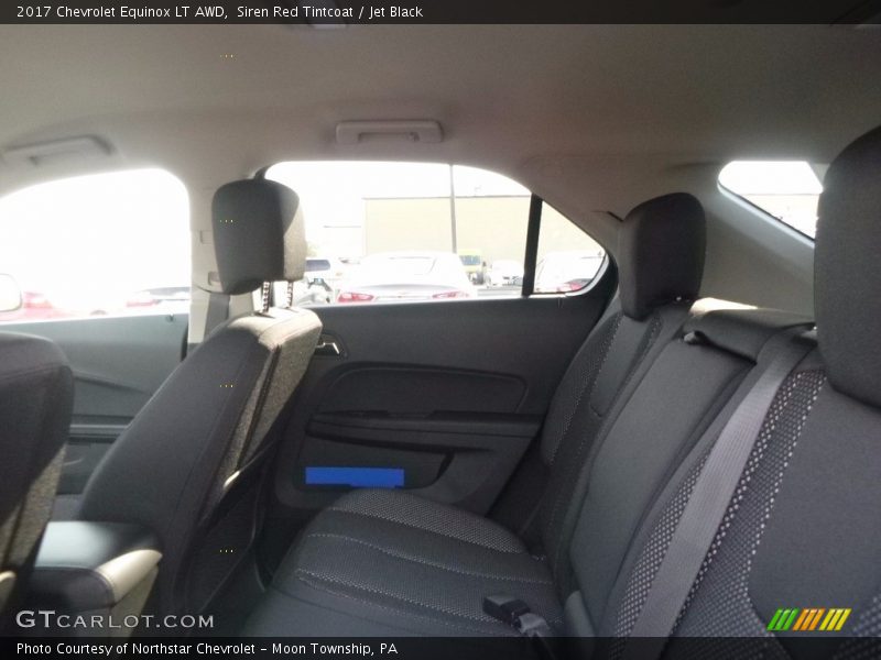 Siren Red Tintcoat / Jet Black 2017 Chevrolet Equinox LT AWD