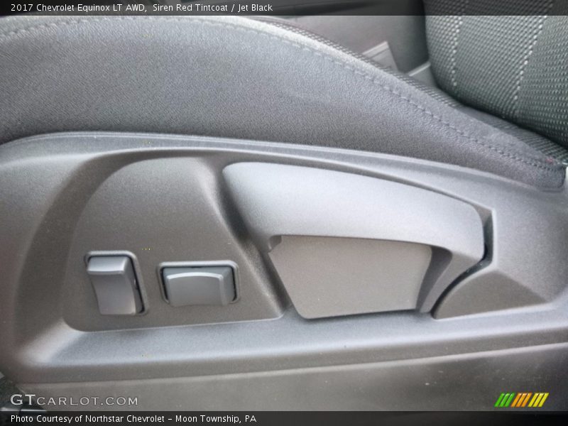 Siren Red Tintcoat / Jet Black 2017 Chevrolet Equinox LT AWD