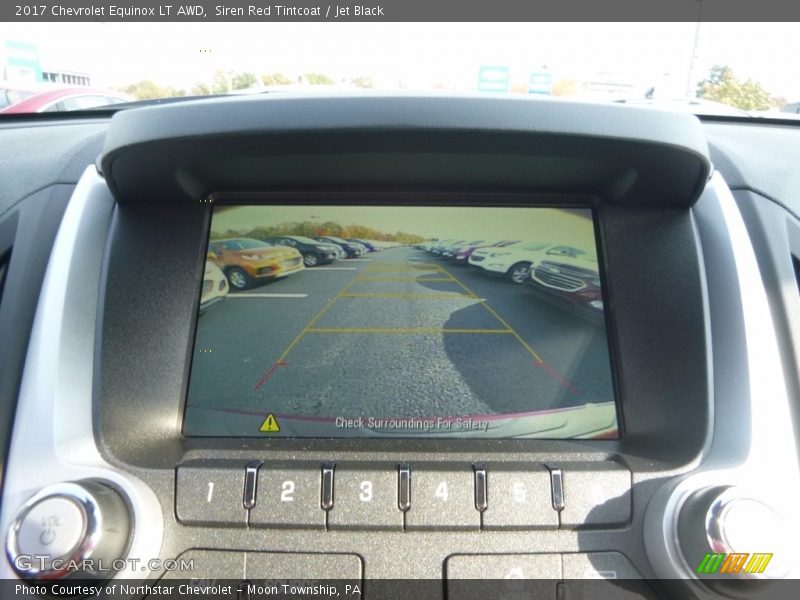 Siren Red Tintcoat / Jet Black 2017 Chevrolet Equinox LT AWD