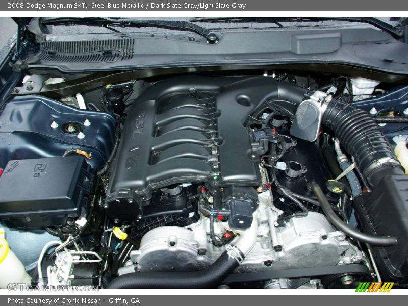 Steel Blue Metallic / Dark Slate Gray/Light Slate Gray 2008 Dodge Magnum SXT