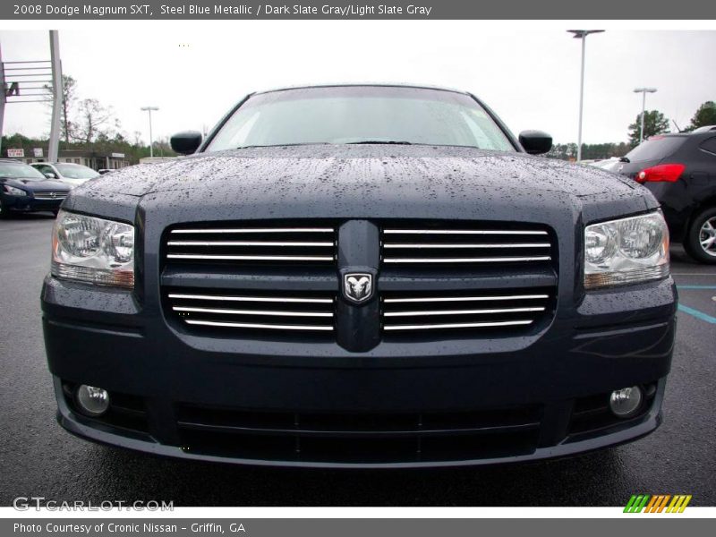 Steel Blue Metallic / Dark Slate Gray/Light Slate Gray 2008 Dodge Magnum SXT