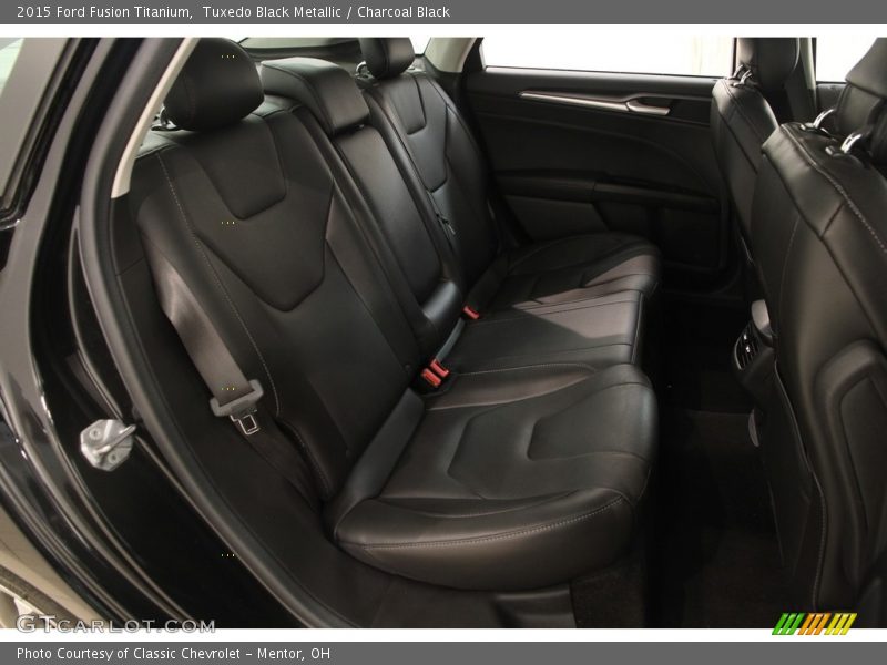 Tuxedo Black Metallic / Charcoal Black 2015 Ford Fusion Titanium