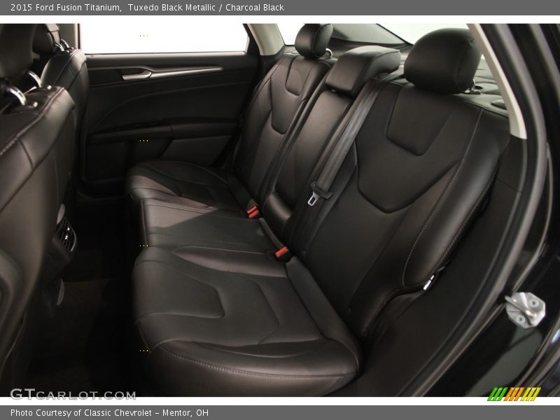 Tuxedo Black Metallic / Charcoal Black 2015 Ford Fusion Titanium