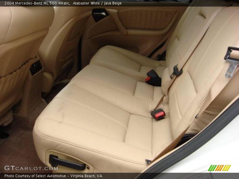 Alabaster White / Java Beige 2004 Mercedes-Benz ML 500 4Matic