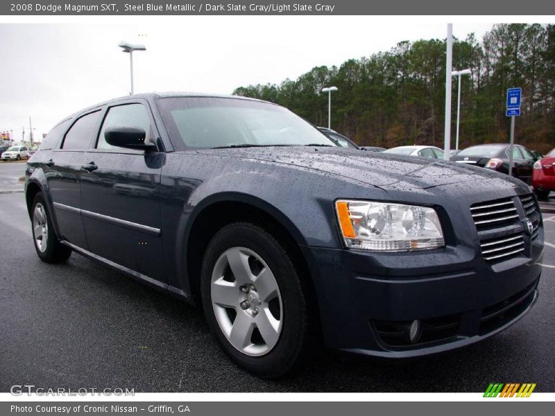 Steel Blue Metallic / Dark Slate Gray/Light Slate Gray 2008 Dodge Magnum SXT