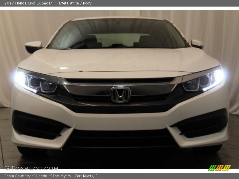 Taffeta White / Ivory 2017 Honda Civic LX Sedan