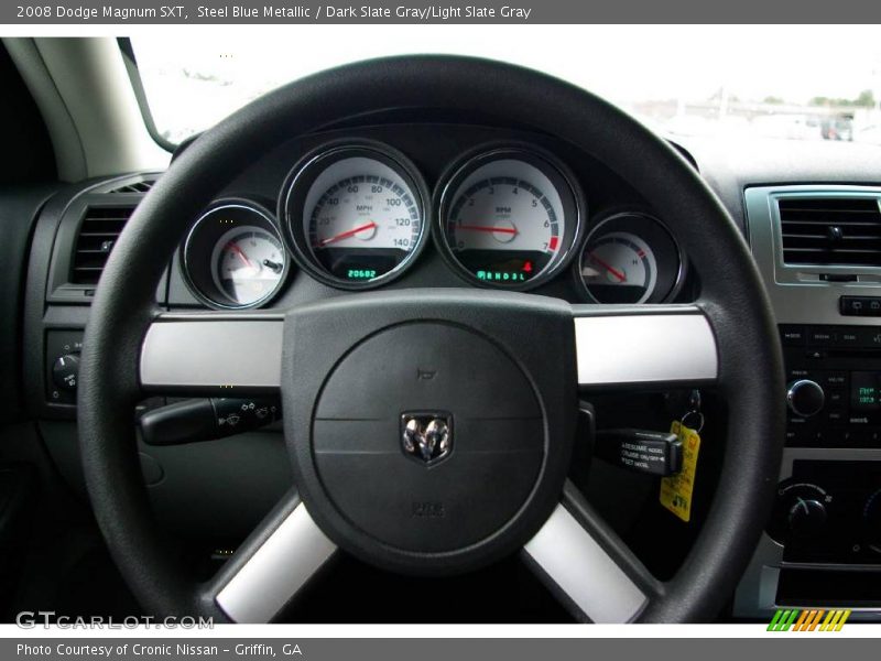 Steel Blue Metallic / Dark Slate Gray/Light Slate Gray 2008 Dodge Magnum SXT