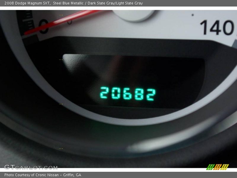 Steel Blue Metallic / Dark Slate Gray/Light Slate Gray 2008 Dodge Magnum SXT
