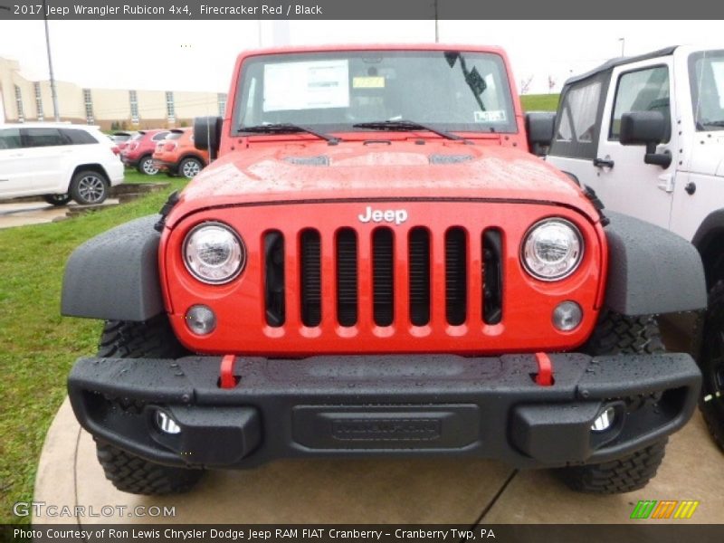 Firecracker Red / Black 2017 Jeep Wrangler Rubicon 4x4