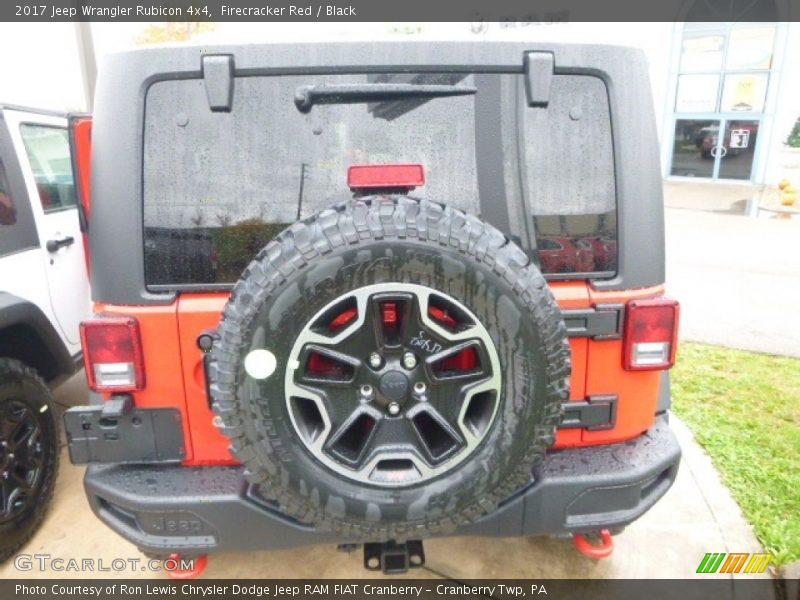 Firecracker Red / Black 2017 Jeep Wrangler Rubicon 4x4