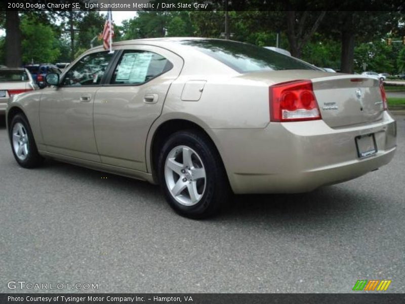 Light Sandstone Metallic / Dark Slate Gray 2009 Dodge Charger SE